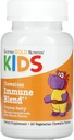 California Gold Nutrition Miscela immunitaria masticabile con Vitamina A, Vitamina C, Vitamina E e Zinco per bambini, Bacca tropicale naturale, 90 Compresse vegetariane