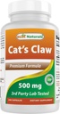 Best Naturals Cat's Claw Capsule, 500 mg, 240 Count
