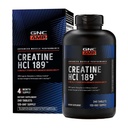 GNC AMP Kreatin HCI 189 Pillen, Klinisch bewährte Stärke & Muskelaufbau, Athletische Leistung, Energieproduktion, Erholungsergänzung, schnelles Absorbieren, Glutenfreie Formel, 120 Servierungen