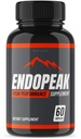 rize labs - Endopeak Peak Performance Capsules für Männer, Maximale Stärke, Ultra Pure Non-GMO Vegan Supplement, Advanced Formula (60 Kapseln)