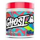 GHOST Legend Pre-Workout Powder, Blue Raspberry - 30 Servierungen – Pre-Workout für Männer und Frauen mit Choline, L-Citrulline, & Beta Alanine für Energie & Fokus