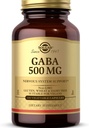 Solgar GABA 500 mg, 100 pflanzliche Kapseln - Relaxation & Nervous System Support - Aminosäure - Non-GMO, Vegan, Glutenfrei, Dairy Free, Kosher - 100 Portionen