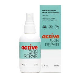 Réparer la peau active Premiers soins Vaporisateur de la peau - naturel et non toxique avec l'acide hypochloreux pour les coupures mineures, les plaies, les éclats, les crachats, les coups de soleil et plus, 3 oz