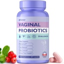 Vaginal Probiotics für Frauen Weiblich,Promotes Ph Balance,Gesundheit Vaginal Odor & Flora,Urinary Tract Health mit Präbiotics & Lactobacillus Probiotic Blend 30 Billion CFU,60 Kapseln
