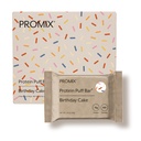 ProMix Nutrition Protein Puff Bars - Geburtstag Cake - Marshmallow Crispy Treat - Great Tasting & Healthy On The Go Snack - High Protein & Low Calorie - Kostenlos von Gluten, Soy, & Corn - 12 Bars