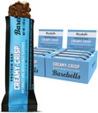 BAREBELLS Protein Bars Creamy Crisp - 12 Count, Pack of 2 - Protein Snacks mit 20g High Protein - Chocolate Protein Bar mit 1g Gesamtzucker - Perfekt auf den Go Protein Snack & Breakfast Bars