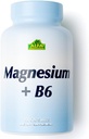 Magnesium Plus B-6 500 Mg von Alfa Vitamins - Herz-Kreislauf-Gesundheit - unterstützt Energieproduktion &r Enzymfunktion - 100 Kapseln