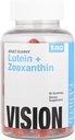 TRQ Lutein + Zeaxanthin Gummy (Diätary Supplement), Natural Mango, Redish, 60 Count