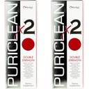 Wellgenix Puriclean x2 Detox Cleanse - Double Strength Deep System Cleanser - Formuliert mit zwei einzigartigen proprietären Blends für den stärksten Reiniger, Entfernen Toxine - 16 oz, 4 Kapseln, 2 Pack
