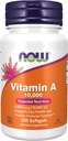 Vitamin A 10000 IU, 100 Sgels von Jetzt Foods (Pack von 3)