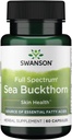 Swanson Full Spectrum Sea Buckthorn 400 Milligramme 60 Kapseln