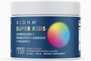BIOHM Super Kids Superfood Powder Plus Probiotics, (5.3 Oz, 30 Portionen) Delicious Berry Blast, Antioxidantien, Omega 3 & Vitamin C, Non-GMO, Dairy Free, Keine künstlichen Zutaten, Vegetarisch, Alter 4+