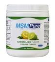 KALA HEALTH MSMPure Lemon Lime Flavored Coarse MSM Powder Flakes – US-Made MSM für Joint Health, Haut Aussehen und Haar & Nagel Unterstützung – 1 lb, Bio Schwefel
