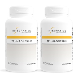 Integrative Therapeutik Tri-Magnesium - Unterstützt Zelluläre Energie & Energie Stoffwechsel *- Magnesium-Ergänzung für Herz & Nerve Gesundheitsunterstützung* - Dairy-Free & Gluten-Free - 180 Kapseln (180 Portionen)
