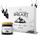 Shilajit Pure Himalayan Organic Shilajit Resin, Gold Grade für Männer & Frauen, unterstützt Energieproduktion & Vitalität mit 85+ Trace Minerals & Fulvic Acid, 75 Servietten, 2,5 Monate Versorgung.