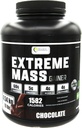 Extreme Maß Gewicht Gainer Muscle Builder, 10 lb (4.54 kg) mit weniger Zucker für intensives Training Hergestellt aus hochkalorie Fortified whey Protein (Chocolate)