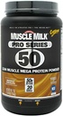 Muscle Milk Pro Series Protein-Pulver-Ergänzung, Knockout Schokolade, 2.54 Pfund, 14 Portionen, 50g Protein, 3g Zucker, 20 Vitamine & Minerals, NSF zertifiziert für Sport, Verpackung Mai Vary