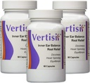 Equitab Vertisil Vertigohelp to Relieve Vertigo Symptome einschließlich Dizziness und Übelkeit Control Pack 3