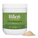Riley's Multi-Essentials Multivitamin für Hunde - Vitamine, Mineralien, Spirulina, Kelp und Milchdistel für Ernährungsunterstützung - Welpen und Senior Dog Vitamine - 8oz Pulver