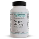 Sangre de Drago 60 Vegetarische Kapseln 200 mg - 100% Pure Peruvian Ecological Wildcrafted Croton Lechleri Dragon's Blood for Digestive and Skin Health