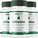 rize labs (3 Pack) Olivine Weight Loss Supplement, Olivine Superfood Kapseln für Total Body Wellness und einen gesunden Lebensstil, Olivine Pillen für Leaner Physique, Olive Vine Bewertungen (180 Kapseln)