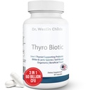 Dr. Westin Childs Thyro Biotic | Probiotic for Women - Support Thyroid, Digestive Health & Hormone | Saccharomyces boulardii, Bacillus coagulans, lactobacillus & bifido 60 Billion CFU | 30 Servietten