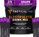 Fluid Tactical - Elektrolyt-Pulver-Packets, beschleunigte Re-Hydration, Niedriger Zucker, Elektrolyt-Getränk-Mix, Verhindern Dehydratation, Eliminieren Cramps