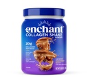 Enchant Collagen Protein Pulver, Caramel Macchiato Geschmack – 20g Grass Fed Collagen Peptides, Avocado Oil Creamer, Quelle von Omega 9 + Fiber, für Gelenke, Muskel, Haut, Haarunterstützung, 0,80 lb