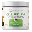 Red's Kitchen Sink Cell Fuel 102 – Bio Sea Moss Pulver mit Bladderwrack & Burdock Root | Dr. Sebi inspirierte Kräutermischung | Vegan, Natürlich, 30 Portionen (7oz)