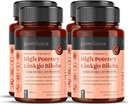 pureclinica High Potency Ginkgo Biloba 30.000mg x 360 Tabletten (4 Flaschen von 90) - 12 Monate Versorgung - 5 Mal Die Stärke der Wettbewerbsprodukte