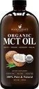 Kunsthandwerk Blends Organic MCT Öl aus Bio Kokosnüssen 16 Fl oz – Keto Friendly, Non-GMO, Vegan Kokosöl – Toll für Getränke, Kaffee und Tee