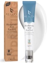 Beauty by Earth Under Eye Cream - Cooling Anti-Aging Hyaluronsäure-Eye Gel für dunkle Kreise, Puffiness & Falten