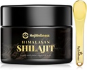 Shilajit Resin Organic 85+ Trace Minerals & Fulvic Acid - 60 Servis Natural Shilajit für Männer & Frauen für Energie Boost & Immune Support, 500mg