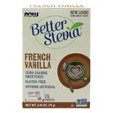 NOW Foods, BetterStevia French Vanilla Granulated Packets Zero-Calorie Sweetener, Keto Friendly, Geeignet für Diabetics, No Erythritol 75 Count