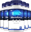 Vitamoon Memoforce Supplement Kapseln – Memoforce Nootropics Pillen, Memoforce Clarity Focus und Bewertungen, 300 Kapseln