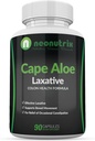 Cape Aloe Natural Laxatives for Constipation Relief- Fördert Gesunde Bowel-Bewegung- Beilage für Männer & Frauen - Herbal Detox - 90 Kapseln - Hergestellt in den USA von Neonutrix