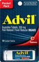 Comprimés Advil Vial 10 (paquet de 3)
