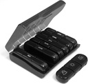 SenyerKare Weekly Pill Organizer 3X pro Tag, Pill Dispenser 3 Mal pro Tag, Portable Travel Pill Box 7 Tag mit großen Pillen-Container, Pillen-Case für Medizin Vitamine/Fish Oil/Supplements, Schwarz