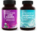 BioEmblem Magnesium Glycinat mit Zink + BioEmblem USDA Organic Liver Cleanse