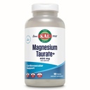 KAL Magnesium Taurate 400mg Plus CoEnzyme Vitamin B6, Chelat Magnesiumergänzung, Muskelfunktion, Glutenfrei, Vegan, 90 Serv, 180 Tabletten
