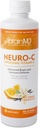 BRAINMD von Dr. Amen Neuro-C, Citrus Vanilla - 16 fl oz - 1000 mg Liposomal Vitamin C - Fortgeschrittene Gehirn- und Immunabwehr - Glutenfrei - 32 Portionen