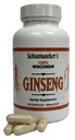 Amerikanische Ginseng Kapseln, 100% reines Wisconsin Ginseng, 500mg, 100 Kapseln - Beste Ginseng Supplement, reines Potent Wisconsin Ginseng Roots von Schumacher Ginseng