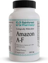 Rainforest Pharmacy A-F Kräuter-Ergänzung mit Jatoba, PAU D’arco, Anamu & Graviola 4 Andere Wildgeflügel Regenwaldpflanzen | 120 Gemüsekapseln, 500 mg