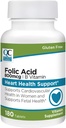 Qualität Wahl Herz & Fetal Gesundheit 180 Count Folic Acid 800 mcg + B Tablets