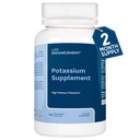 Life Enhancement High Absorption Potassium Supplement für Muskel-, Gehirn- und Knochengesundheit - Keine Additive High Potency Elemental Kalium Supplement, Made in USA (120 Kapseln – 60 Portionen)
