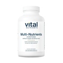 Vital Nährstoffe Multi-Nutrients 3|Vegetarian Multivitamin|Citrate/Malat Formel|Without Kupfer oder Eisen| Multi Vitamin, Mineral, & Antioxidante Ergänzungs Gluten, Dairy, Soy FreesNon-GMO|180 Kapseln