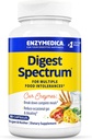 Enzymedica Digest Spectrum, Fortgeschrittene Verdauungsenzyme für Frauen und Männer, unterstützt Verdauungs- und Multiple-Food-Intoleranzen, Fast-Acting-Formel für Gas und Bloating Relief, 90 Kapseln FFP