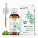 Ätherisches Bio-Öl von Oregano-100% reines unverdünntes griechisches Oregano-Öl mit Carvacrol - Über 86%, Non-GMO, Extra Strength Oregano Öl Bio-Flüssigtropfen, 1 FL.OZ/30ml