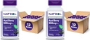 Natrol Acai Berry, Nahrungsergänzung, Antioxidans Schutz & Verteidigung, Die ultimative Super Frucht, 1000 mg Veggie Kapseln, 75 Count (Pack von 24)