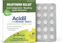 Boiron Acidil zur Linderung von Säure Reflux, Sodbrennen, Verdauung und aufgeblasenem Magen - 60 Zähler
